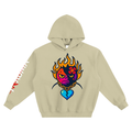 Trauma Face Fleeced Boxy Hoodie
