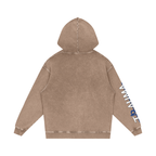 Trauma Snow Washed Loose Cotton Hoodie