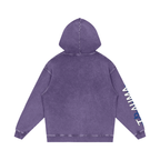 Trauma Snow Washed Loose Cotton Hoodie