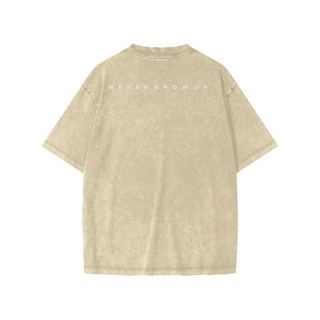“Playground” -Snow Washed Kids' T-Shirt